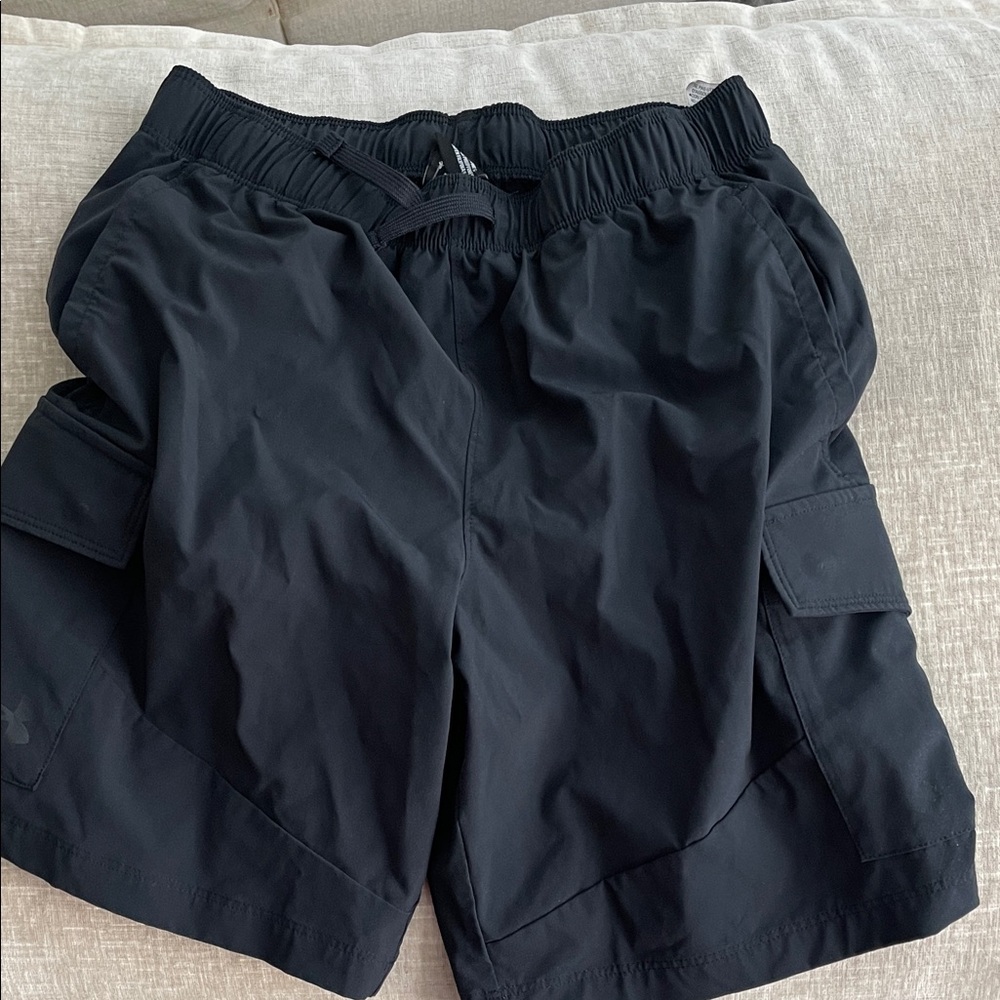Hurley Kids Black Cargo Shorts
